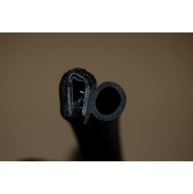 Joint en caoutchouc noir pour porte Parapress - vendu au mètre