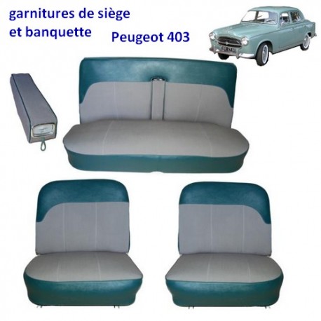 Housse de voiture adaptée à Peugeot 403 1955-1966 intérieur € 150