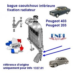 capuchon protection faisceau Peugeot 403