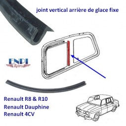 CAOUTCHOUC D'AXE ESSUIE GLACE Renault 8 &10