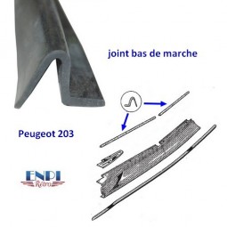 Joint entre collecteur et tuyau d'échappement Peugeot 203 - Alepoc