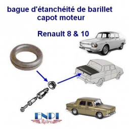 Bague Poussoir Capot Renault 8 & 10